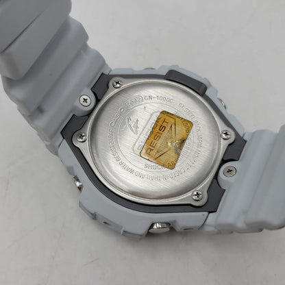 【中古品】【メンズ/レディース】 G-SHOCK ジーショック GN-1000C GULFMASTER ガルフマスター アナデジ 腕時計 時計 196-260702-cs-15-izu サイズ：50.5 × 53.4 × 15.9 mm カラー：ライトグレー系×ブルー 万代Net店