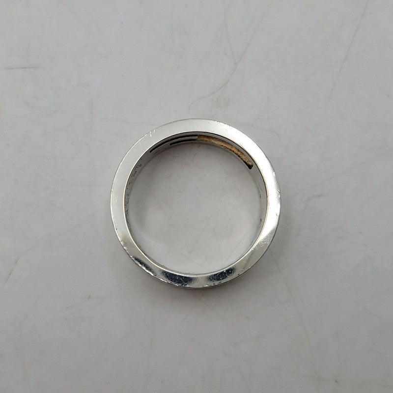 【中古品】【メンズ/レディース】 GUCCI グッチ 925 472 AR ブランデッドG RING ジー リング 指輪 アクセサリー 182-260702-cs-14-izu サイズ：16号 カラー：シルバー 万代Net店