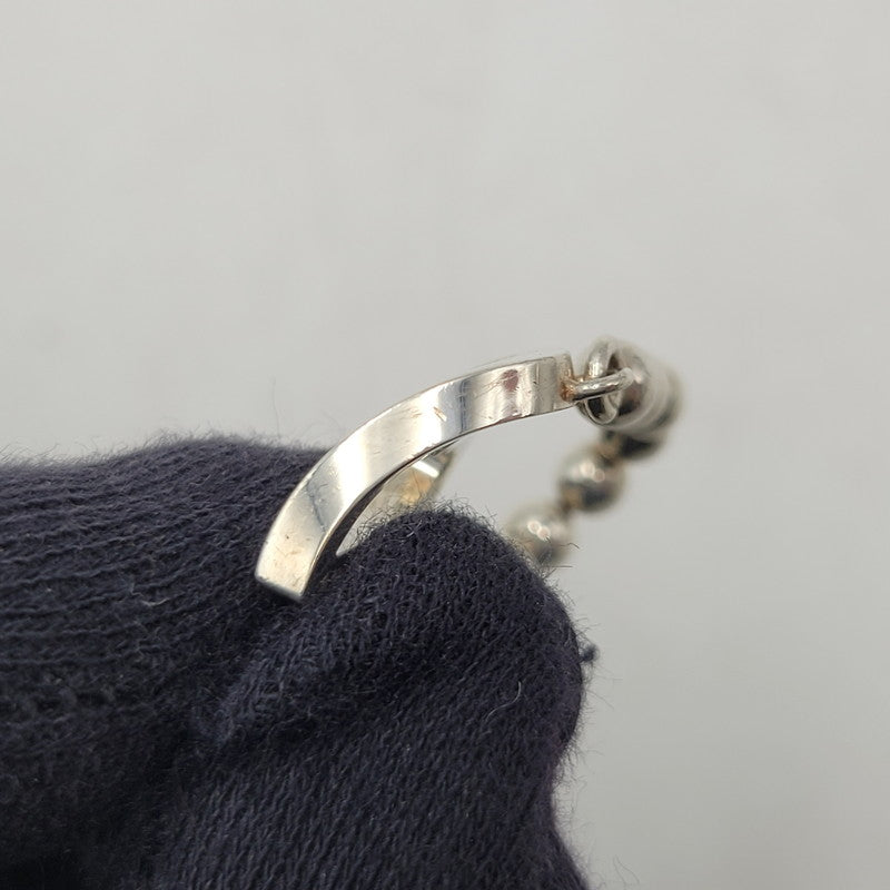 【中古品】【レディース】 GUCCI グッチ 925 1697 AR ハート ボールチェーン リング 指輪 アクセサリー 182-260702-cs-13-izu サイズ：16号 カラー：シルバー 万代Net店