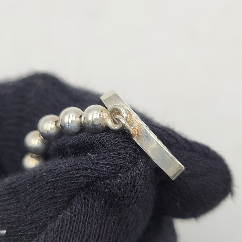 【中古品】【レディース】 GUCCI グッチ 925 1697 AR ハート ボールチェーン リング 指輪 アクセサリー 182-260702-cs-13-izu サイズ：16号 カラー：シルバー 万代Net店