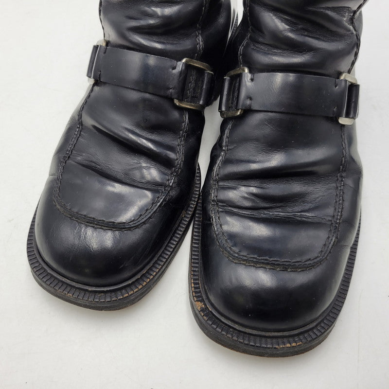 【現状渡し品】【メンズ】 COSTUME HOMME コスチューム オム LEATHER ZIP BOOTS レザー ジップ ブーツ シューズ 靴 164-260702-cs-19-izu サイズ：7 カラー：ブラック 万代Net店