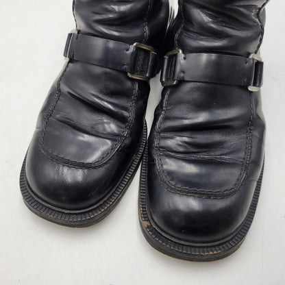 【現状渡し品】【メンズ】 COSTUME HOMME コスチューム オム LEATHER ZIP BOOTS レザー ジップ ブーツ シューズ 靴 164-260702-cs-19-izu サイズ：7 カラー：ブラック 万代Net店