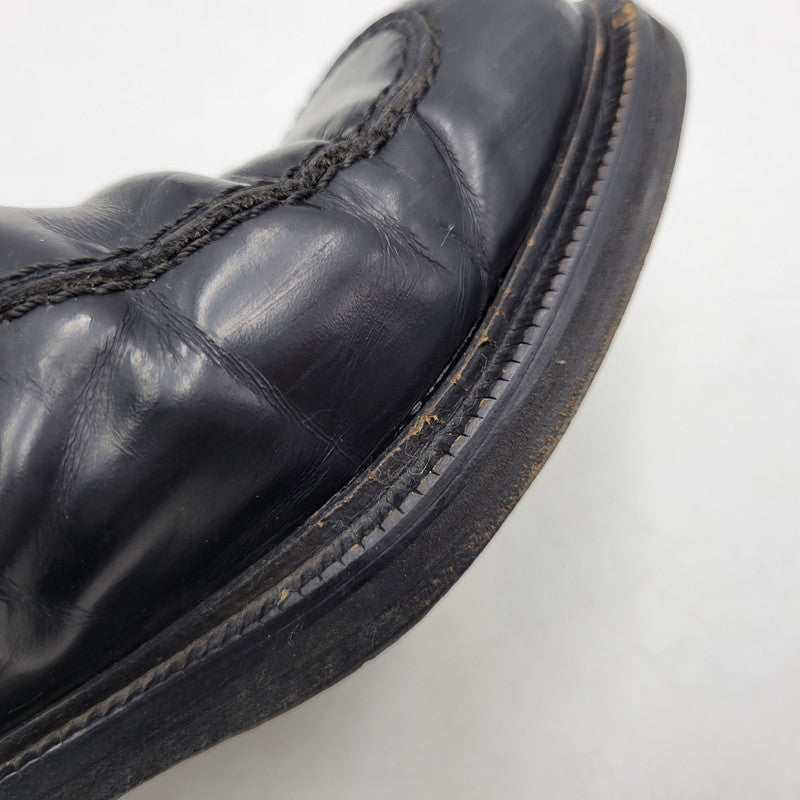 【現状渡し品】【メンズ】 COSTUME HOMME コスチューム オム LEATHER ZIP BOOTS レザー ジップ ブーツ シューズ 靴 164-260702-cs-19-izu サイズ：7 カラー：ブラック 万代Net店