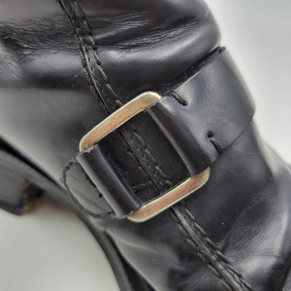 【現状渡し品】【メンズ】 COSTUME HOMME コスチューム オム LEATHER ZIP BOOTS レザー ジップ ブーツ シューズ 靴 164-260702-cs-19-izu サイズ：7 カラー：ブラック 万代Net店
