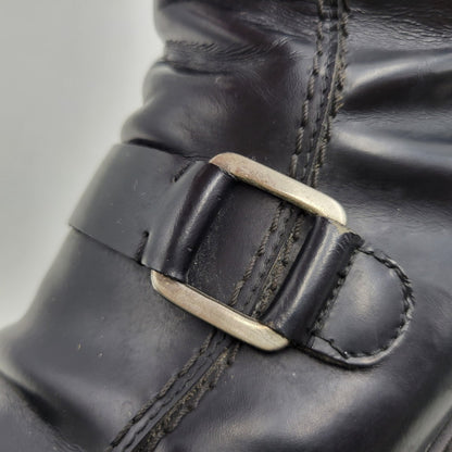 【現状渡し品】【メンズ】 COSTUME HOMME コスチューム オム LEATHER ZIP BOOTS レザー ジップ ブーツ シューズ 靴 164-260702-cs-19-izu サイズ：7 カラー：ブラック 万代Net店