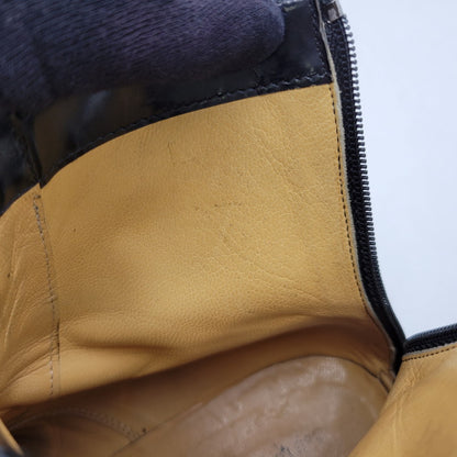 【現状渡し品】【メンズ】 COSTUME HOMME コスチューム オム LEATHER ZIP BOOTS レザー ジップ ブーツ シューズ 靴 164-260702-cs-19-izu サイズ：7 カラー：ブラック 万代Net店
