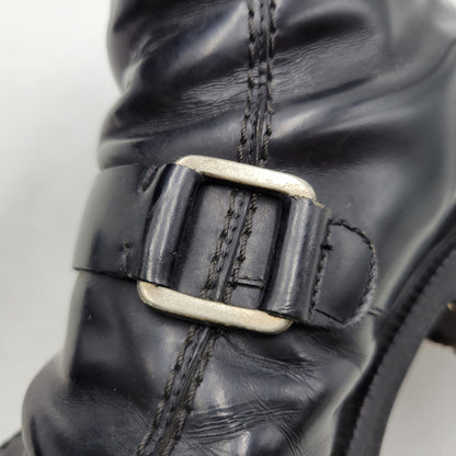 【現状渡し品】【メンズ】 COSTUME HOMME コスチューム オム LEATHER ZIP BOOTS レザー ジップ ブーツ シューズ 靴 164-260702-cs-19-izu サイズ：7 カラー：ブラック 万代Net店