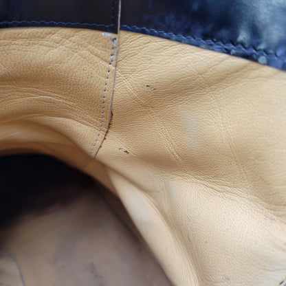 【現状渡し品】【メンズ】 COSTUME HOMME コスチューム オム LEATHER ZIP BOOTS レザー ジップ ブーツ シューズ 靴 164-260702-cs-19-izu サイズ：7 カラー：ブラック 万代Net店
