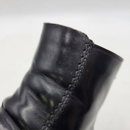 【現状渡し品】【メンズ】 COSTUME HOMME コスチューム オム LEATHER ZIP BOOTS レザー ジップ ブーツ シューズ 靴 164-260702-cs-19-izu サイズ：7 カラー：ブラック 万代Net店