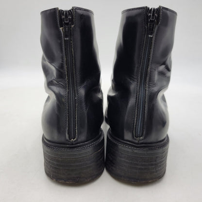 【現状渡し品】【メンズ】 COSTUME HOMME コスチューム オム LEATHER ZIP BOOTS レザー ジップ ブーツ シューズ 靴 164-260702-cs-19-izu サイズ：7 カラー：ブラック 万代Net店