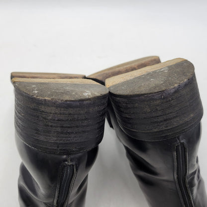 【現状渡し品】【メンズ】 COSTUME HOMME コスチューム オム LEATHER ZIP BOOTS レザー ジップ ブーツ シューズ 靴 164-260702-cs-19-izu サイズ：7 カラー：ブラック 万代Net店