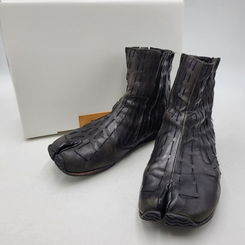 【現状渡し品】【メンズ】 NOBUYUKI MATSUI ノブユキマツイ TABI SHOES タビ シューズ 靴 164-260702-cs-18-izu サイズ：26.5cm カラー：ブラック 万代Net店