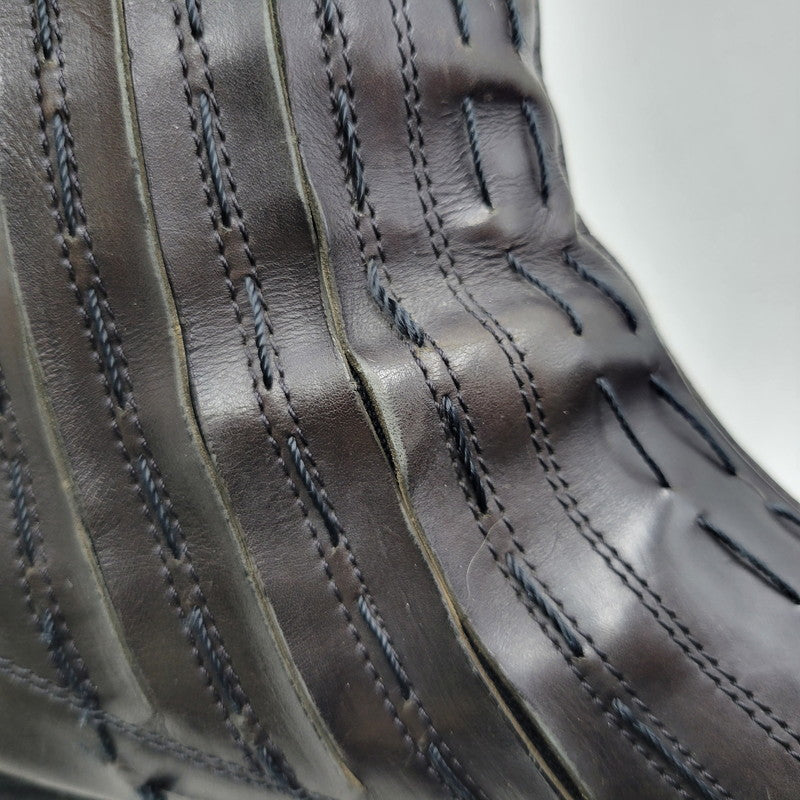 【現状渡し品】【メンズ】 NOBUYUKI MATSUI ノブユキマツイ TABI SHOES タビ シューズ 靴 164-260702-cs-18-izu サイズ：26.5cm カラー：ブラック 万代Net店