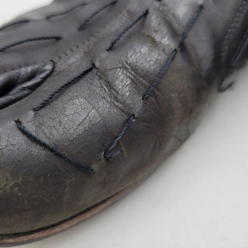 【現状渡し品】【メンズ】 NOBUYUKI MATSUI ノブユキマツイ TABI SHOES タビ シューズ 靴 164-260702-cs-18-izu サイズ：26.5cm カラー：ブラック 万代Net店