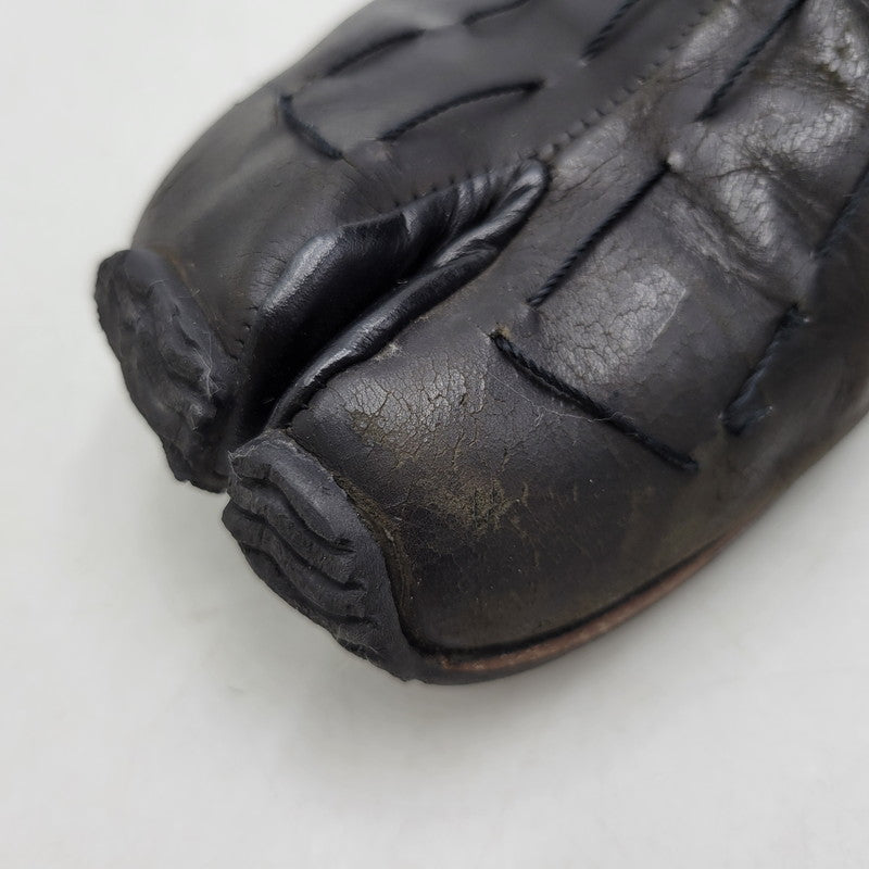【現状渡し品】【メンズ】 NOBUYUKI MATSUI ノブユキマツイ TABI SHOES タビ シューズ 靴 164-260702-cs-18-izu サイズ：26.5cm カラー：ブラック 万代Net店