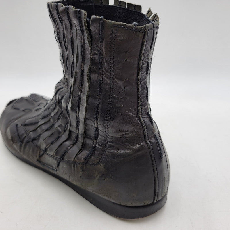 【現状渡し品】【メンズ】 NOBUYUKI MATSUI ノブユキマツイ TABI SHOES タビ シューズ 靴 164-260702-cs-18-izu サイズ：26.5cm カラー：ブラック 万代Net店