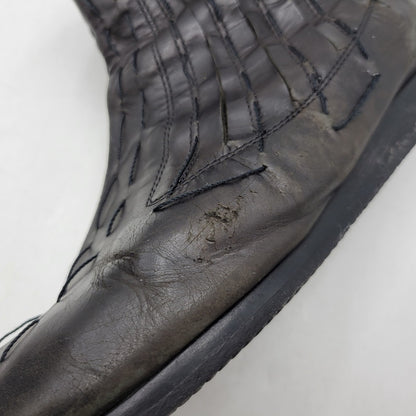 【現状渡し品】【メンズ】 NOBUYUKI MATSUI ノブユキマツイ TABI SHOES タビ シューズ 靴 164-260702-cs-18-izu サイズ：26.5cm カラー：ブラック 万代Net店