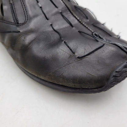 【現状渡し品】【メンズ】 NOBUYUKI MATSUI ノブユキマツイ TABI SHOES タビ シューズ 靴 164-260702-cs-18-izu サイズ：26.5cm カラー：ブラック 万代Net店