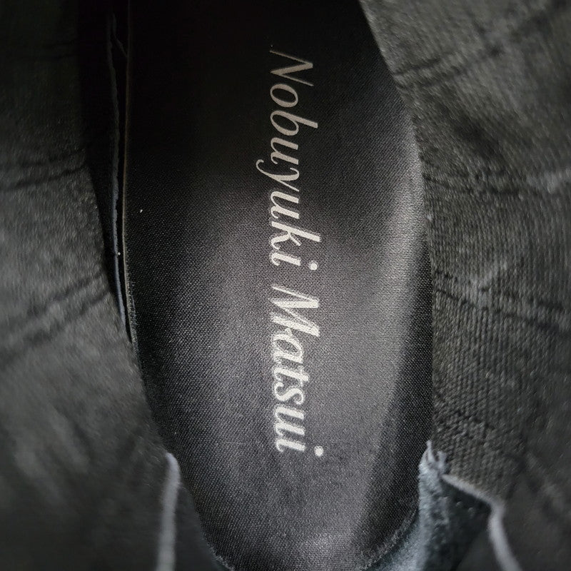 【現状渡し品】【メンズ】 NOBUYUKI MATSUI ノブユキマツイ TABI SHOES タビ シューズ 靴 164-260702-cs-18-izu サイズ：26.5cm カラー：ブラック 万代Net店