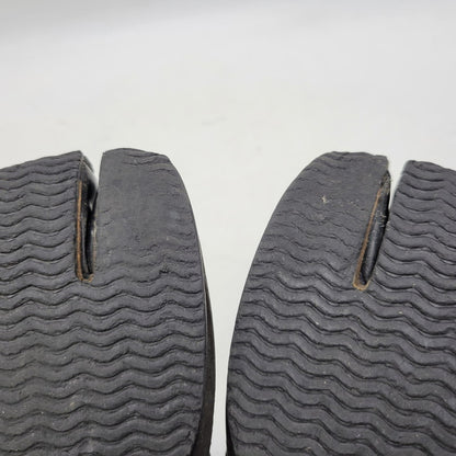 【現状渡し品】【メンズ】 NOBUYUKI MATSUI ノブユキマツイ TABI SHOES タビ シューズ 靴 164-260702-cs-18-izu サイズ：26.5cm カラー：ブラック 万代Net店