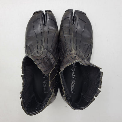 【現状渡し品】【メンズ】 NOBUYUKI MATSUI ノブユキマツイ TABI SHOES タビ シューズ 靴 164-260702-cs-18-izu サイズ：26.5cm カラー：ブラック 万代Net店