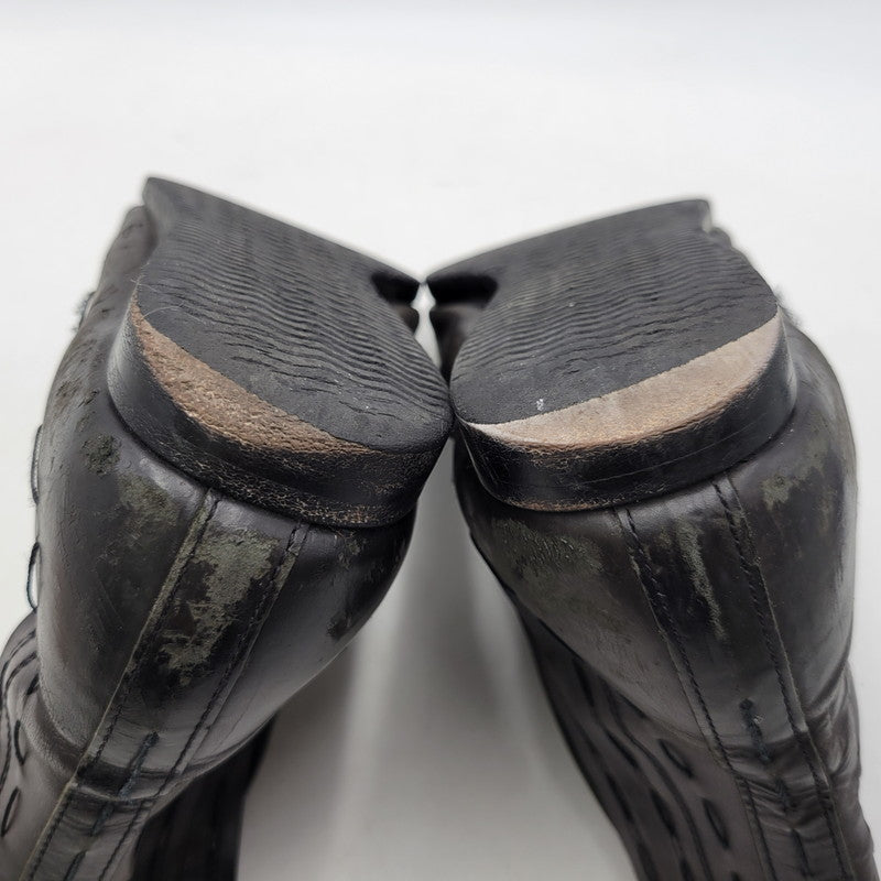 【現状渡し品】【メンズ】 NOBUYUKI MATSUI ノブユキマツイ TABI SHOES タビ シューズ 靴 164-260702-cs-18-izu サイズ：26.5cm カラー：ブラック 万代Net店