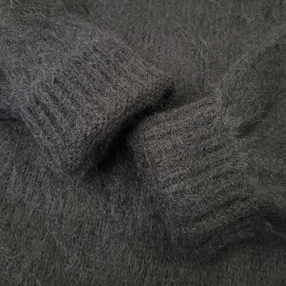 【中古美品】【メンズ】 Supreme シュプリーム BRUSHED MOHAIR SWEATER ブラッシュド モヘア セーター 長袖 149-260702-as-11-izu サイズ：L カラー：ブラック 万代Net店
