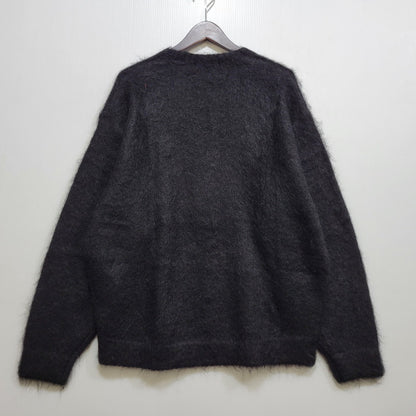 【中古美品】【メンズ】 Supreme シュプリーム BRUSHED MOHAIR SWEATER ブラッシュド モヘア セーター 長袖 149-260702-as-11-izu サイズ：L カラー：ブラック 万代Net店