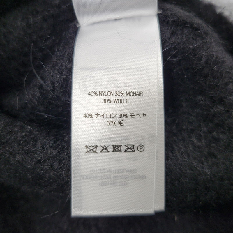 【中古美品】【メンズ】 Supreme シュプリーム BRUSHED MOHAIR SWEATER ブラッシュド モヘア セーター 長袖 149-260702-as-11-izu サイズ：L カラー：ブラック 万代Net店