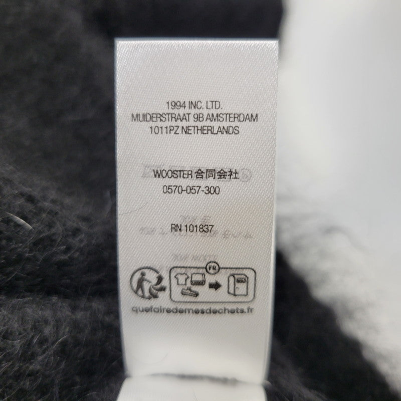【中古美品】【メンズ】 Supreme シュプリーム BRUSHED MOHAIR SWEATER ブラッシュド モヘア セーター 長袖 149-260702-as-11-izu サイズ：L カラー：ブラック 万代Net店