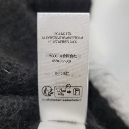 【中古美品】【メンズ】 Supreme シュプリーム BRUSHED MOHAIR SWEATER ブラッシュド モヘア セーター 長袖 149-260702-as-11-izu サイズ：L カラー：ブラック 万代Net店