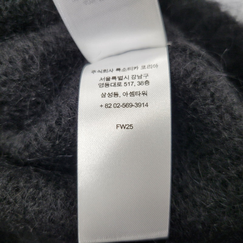 【中古美品】【メンズ】 Supreme シュプリーム BRUSHED MOHAIR SWEATER ブラッシュド モヘア セーター 長袖 149-260702-as-11-izu サイズ：L カラー：ブラック 万代Net店
