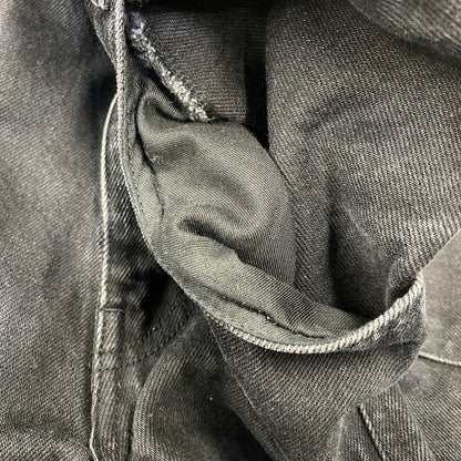 【中古品】【メンズ】 NVRFRGT ネヴァーフォーゲット NF241P08A 3D TWISTED WIDE LEG JEANS ツイステッド ワイドレッグ ジーンズ パンツ ボトムス 151-260703-kh-03-izu サイズ：2 カラー：ブラック 万代Net店