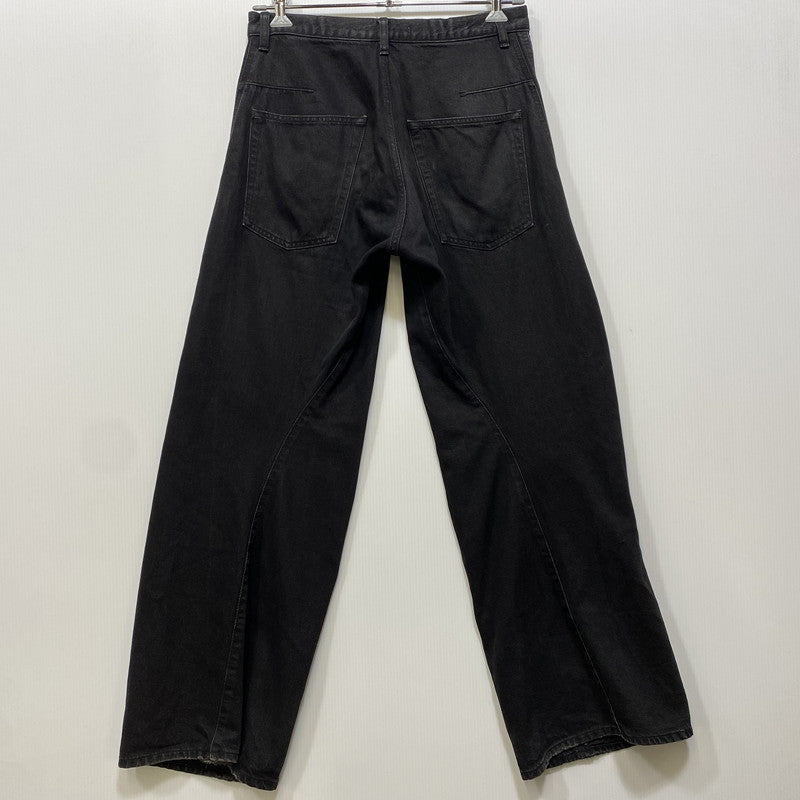 【中古品】【メンズ】 NVRFRGT ネヴァーフォーゲット NF241P08A 3D TWISTED WIDE LEG JEANS ツイステッド ワイドレッグ ジーンズ パンツ ボトムス 151-260703-kh-03-izu サイズ：2 カラー：ブラック 万代Net店