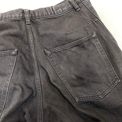 【中古品】【メンズ】 NVRFRGT ネヴァーフォーゲット NF241P08A 3D TWISTED WIDE LEG JEANS ツイステッド ワイドレッグ ジーンズ パンツ ボトムス 151-260703-kh-03-izu サイズ：2 カラー：ブラック 万代Net店