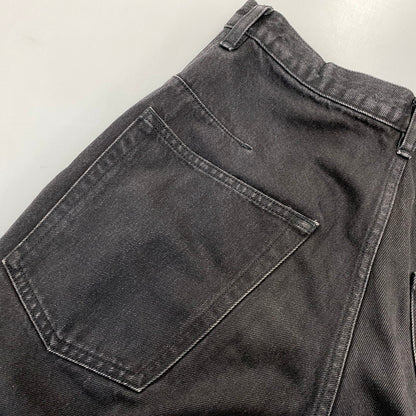 【中古品】【メンズ】 NVRFRGT ネヴァーフォーゲット NF241P08A 3D TWISTED WIDE LEG JEANS ツイステッド ワイドレッグ ジーンズ パンツ ボトムス 151-260703-kh-03-izu サイズ：2 カラー：ブラック 万代Net店