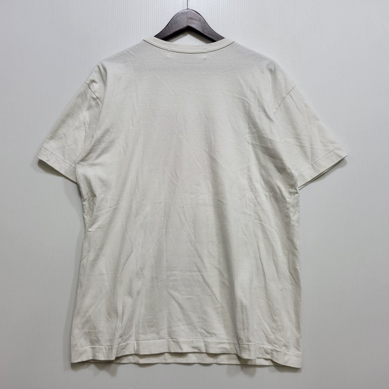【中古品】【メンズ】 PLAY COMME des GARCONS プレイコムデギャルソン MULTIPLE HEART PRINTED S/S T-SHIRT AZ-T280 マルチプル ハート プリント Tシャツ 半袖 140-260702-as-12-izu サイズ：XL カラー：ホワイト 万代Net店