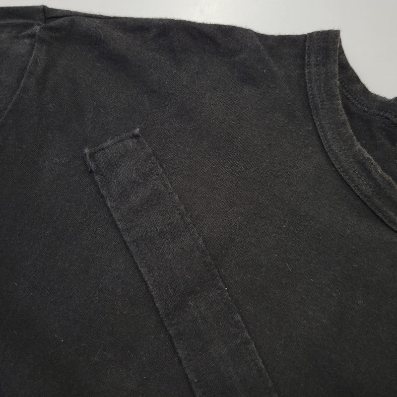 【中古品】【メンズ】 COMME des GARCONS HOMME PLUS コムデギャルソンオムプリュス WEAR YOUR FREEDOM CROSS S/S TEE PE-T066 AD2018 クロス Tシャツ 半袖 140-260702-as-15-izu サイズ：L カラー：ブラック 万代Net店