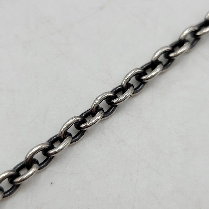 【中古品】【メンズ/レディース】 JOHNLAWRENCESULLIVAN ジョンローレンスサリバン SV STRAIGHT BARBELL NECKLACE ストレート バーベル ネックレス アクセサリー 192-260702-cs-11-izu カラー：シルバー 万代Net店