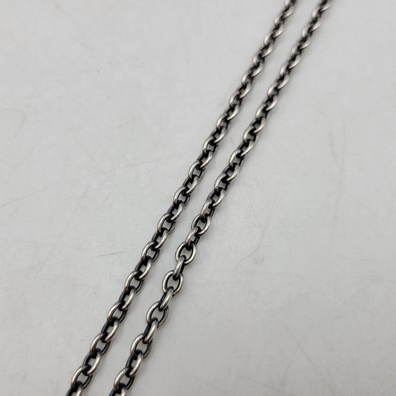 【中古品】【メンズ/レディース】 JOHNLAWRENCESULLIVAN ジョンローレンスサリバン SV STRAIGHT BARBELL NECKLACE ストレート バーベル ネックレス アクセサリー 192-260702-cs-11-izu カラー：シルバー 万代Net店