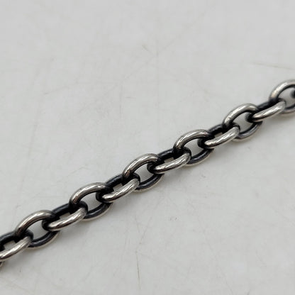 【中古品】【メンズ/レディース】 JOHNLAWRENCESULLIVAN ジョンローレンスサリバン SV STRAIGHT BARBELL NECKLACE ストレート バーベル ネックレス アクセサリー 192-260702-cs-11-izu カラー：シルバー 万代Net店