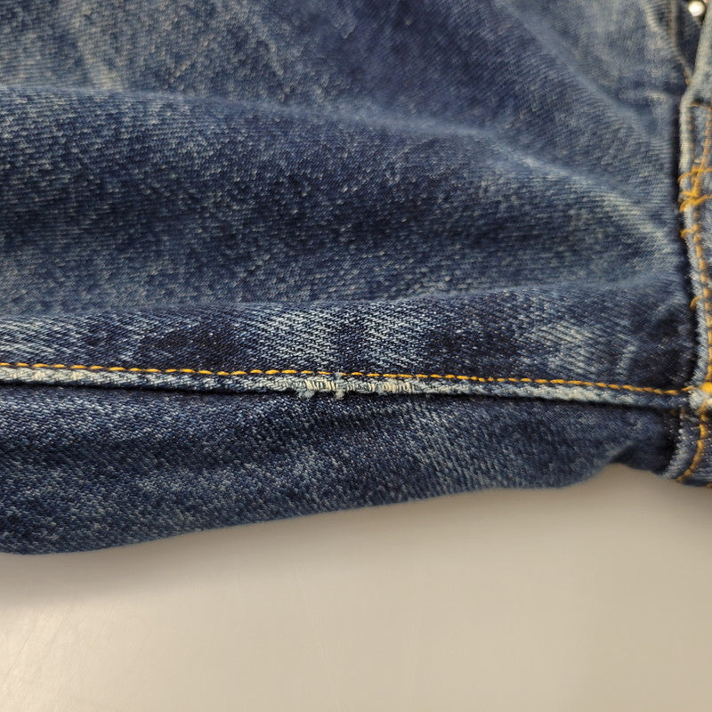 【中古品】【メンズ】 Levi's リーバイス BIG E 501XX DENIM PANTS 501-0003 デニムパンツ ジーンズ 刻印555 USA製 157-260702-as-17-izu サイズ：29×36 カラー：インディゴ 万代Net店