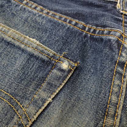 【中古品】【メンズ】 Levi's リーバイス BIG E 501XX DENIM PANTS 501-0003 デニムパンツ ジーンズ 刻印555 USA製 157-260702-as-17-izu サイズ：29×36 カラー：インディゴ 万代Net店