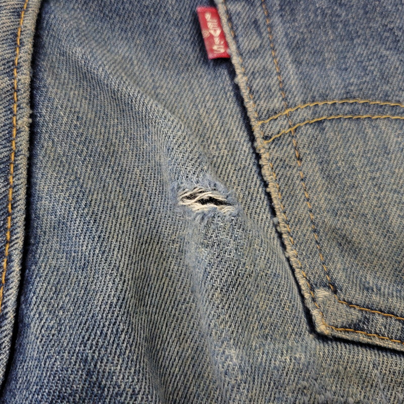 【中古品】【メンズ】 Levi's リーバイス BIG E 501XX DENIM PANTS 501-0003 デニムパンツ ジーンズ 刻印555 USA製 157-260702-as-17-izu サイズ：29×36 カラー：インディゴ 万代Net店