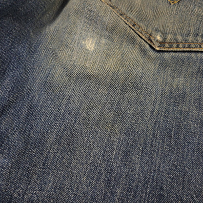 【中古品】【メンズ】 Levi's リーバイス BIG E 501XX DENIM PANTS 501-0003 デニムパンツ ジーンズ 刻印555 USA製 157-260702-as-17-izu サイズ：29×36 カラー：インディゴ 万代Net店
