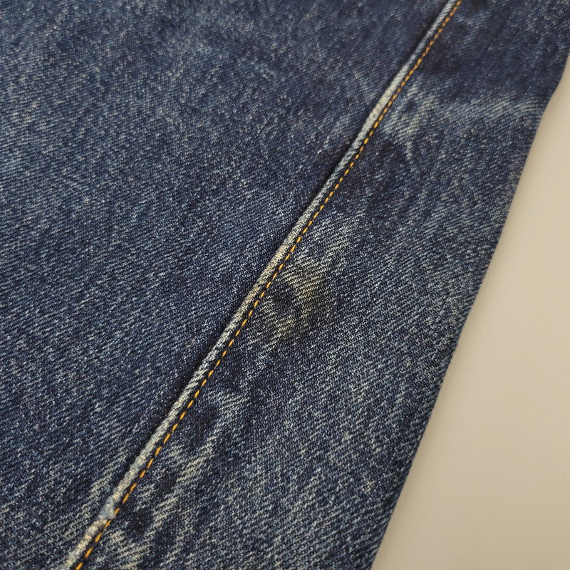【中古品】【メンズ】 Levi's リーバイス BIG E 501XX DENIM PANTS 501-0003 デニムパンツ ジーンズ 刻印555 USA製 157-260702-as-17-izu サイズ：29×36 カラー：インディゴ 万代Net店