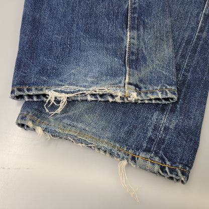 【中古品】【メンズ】 Levi's リーバイス BIG E 501XX DENIM PANTS 501-0003 デニムパンツ ジーンズ 刻印555 USA製 157-260702-as-17-izu サイズ：29×36 カラー：インディゴ 万代Net店