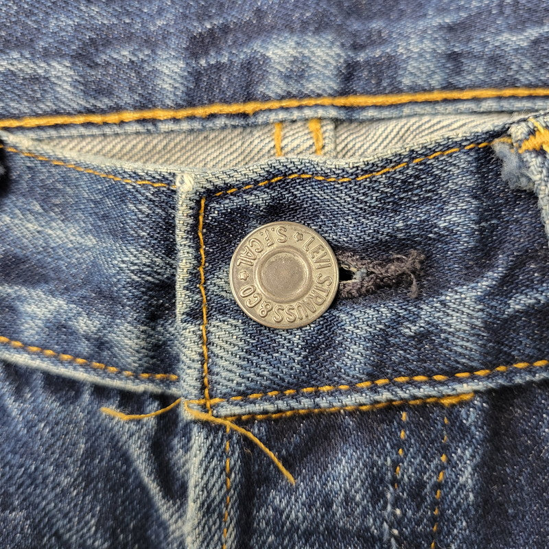 【中古品】【メンズ】 Levi's リーバイス BIG E 501XX DENIM PANTS 501-0003 デニムパンツ ジーンズ 刻印555 USA製 157-260702-as-17-izu サイズ：29×36 カラー：インディゴ 万代Net店