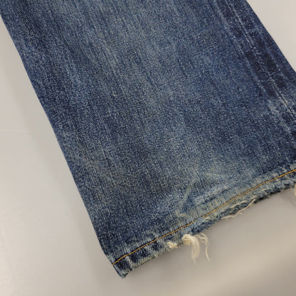 【中古品】【メンズ】 Levi's リーバイス BIG E 501XX DENIM PANTS 501-0003 デニムパンツ ジーンズ 刻印555 USA製 157-260702-as-17-izu サイズ：29×36 カラー：インディゴ 万代Net店
