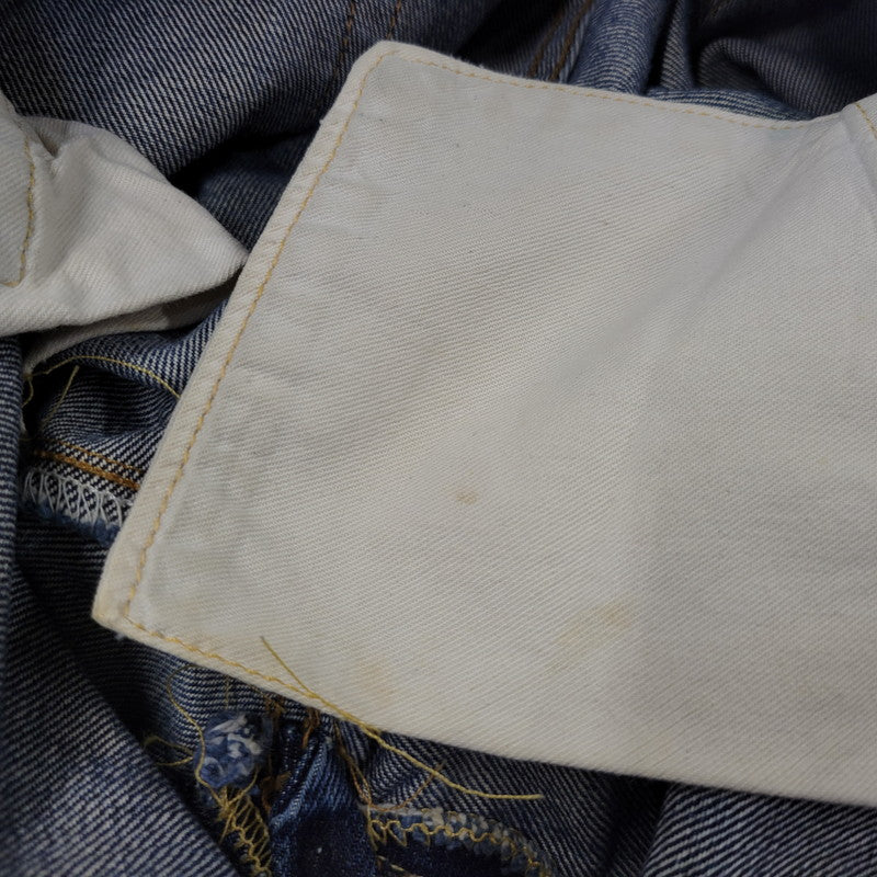 【中古品】【メンズ】 Levi's リーバイス BIG E 501XX DENIM PANTS 501-0003 デニムパンツ ジーンズ 刻印555 USA製 157-260702-as-17-izu サイズ：29×36 カラー：インディゴ 万代Net店